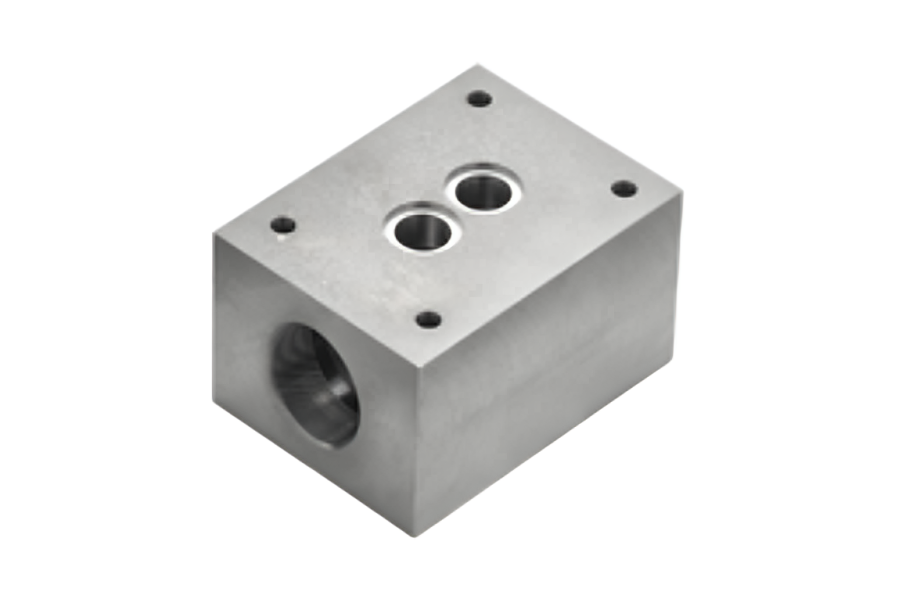 Mountain lake at sunrise