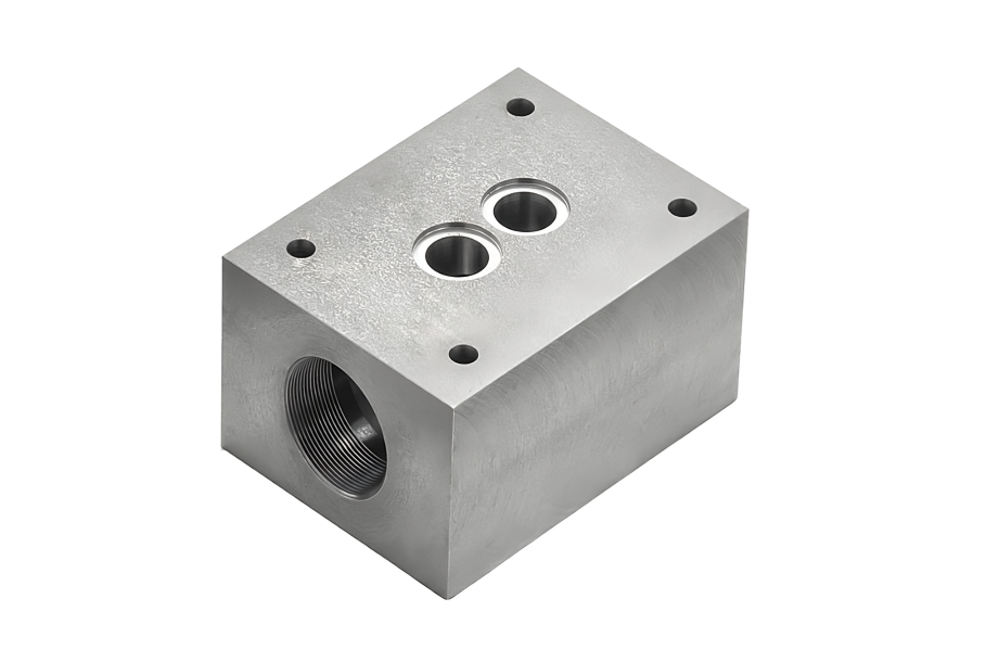 Mountain lake at sunrise (full)