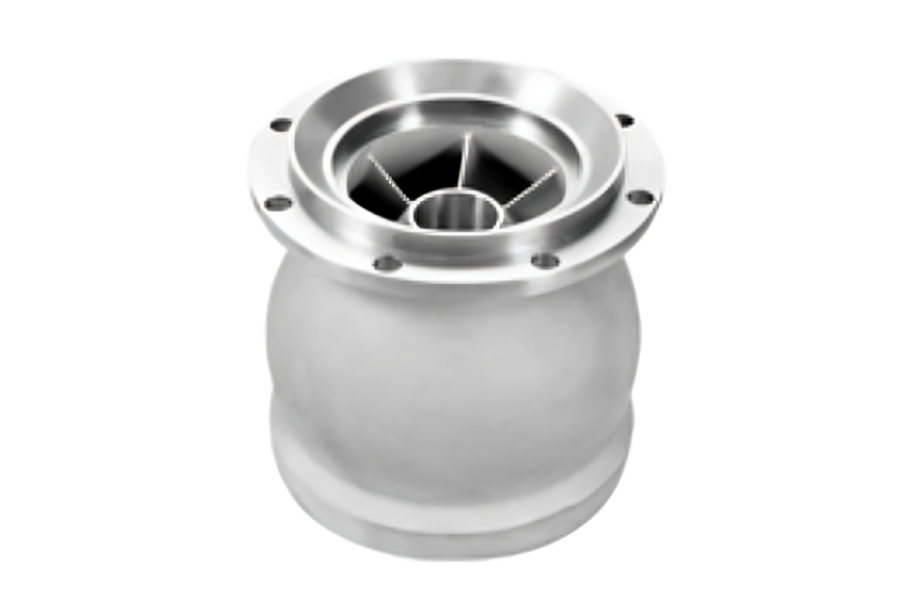 Forest with light rays